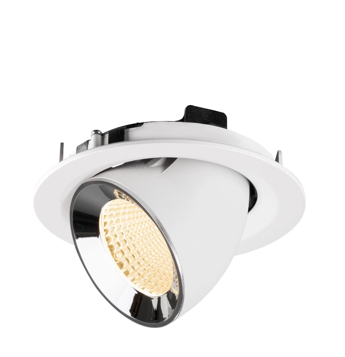 Spot encastré Numinos Gimble M blanc/chrome 2700K - 40 deg SLV 4024163311991
