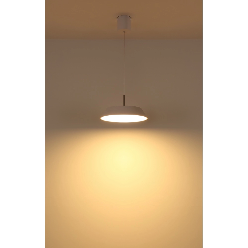 Lampe suspendue élégante Silena blanc Ø 40cm Globo 9007371586233
