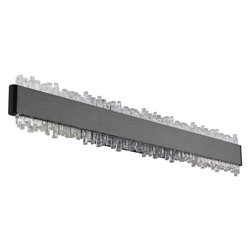 Lampe murale noire Stalagmita 48 cm Globo 9007371566754