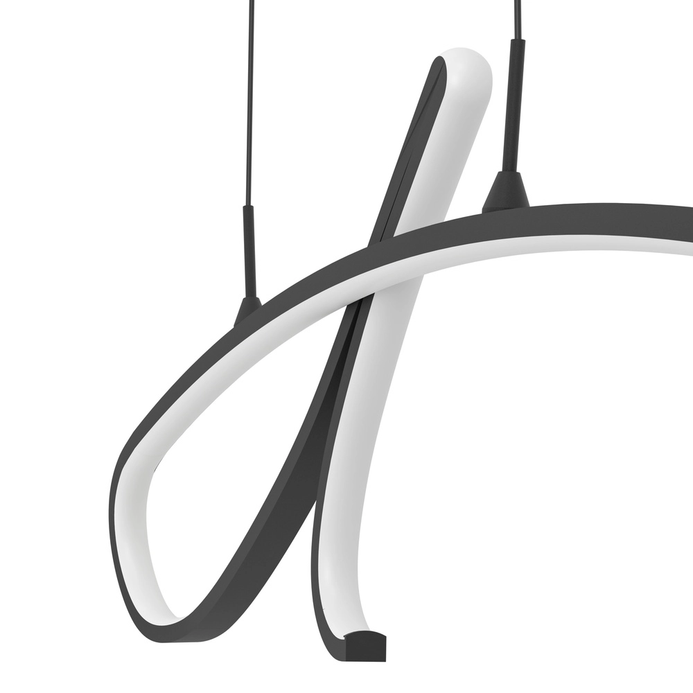 Suspension LED designer Cardoncito Noir Eglo 9008606368129