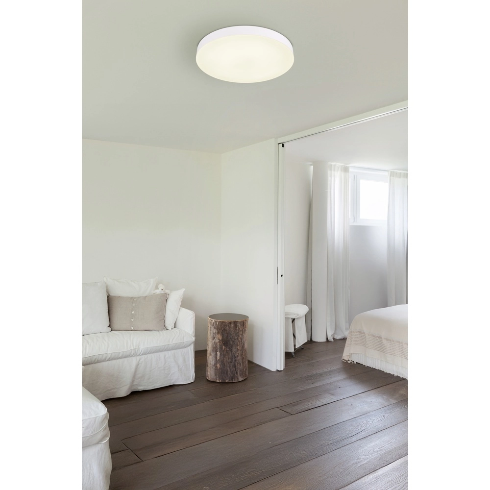 Éclairage de plafond Matthew design blanc Ø 40 cm Globo 9007371447213