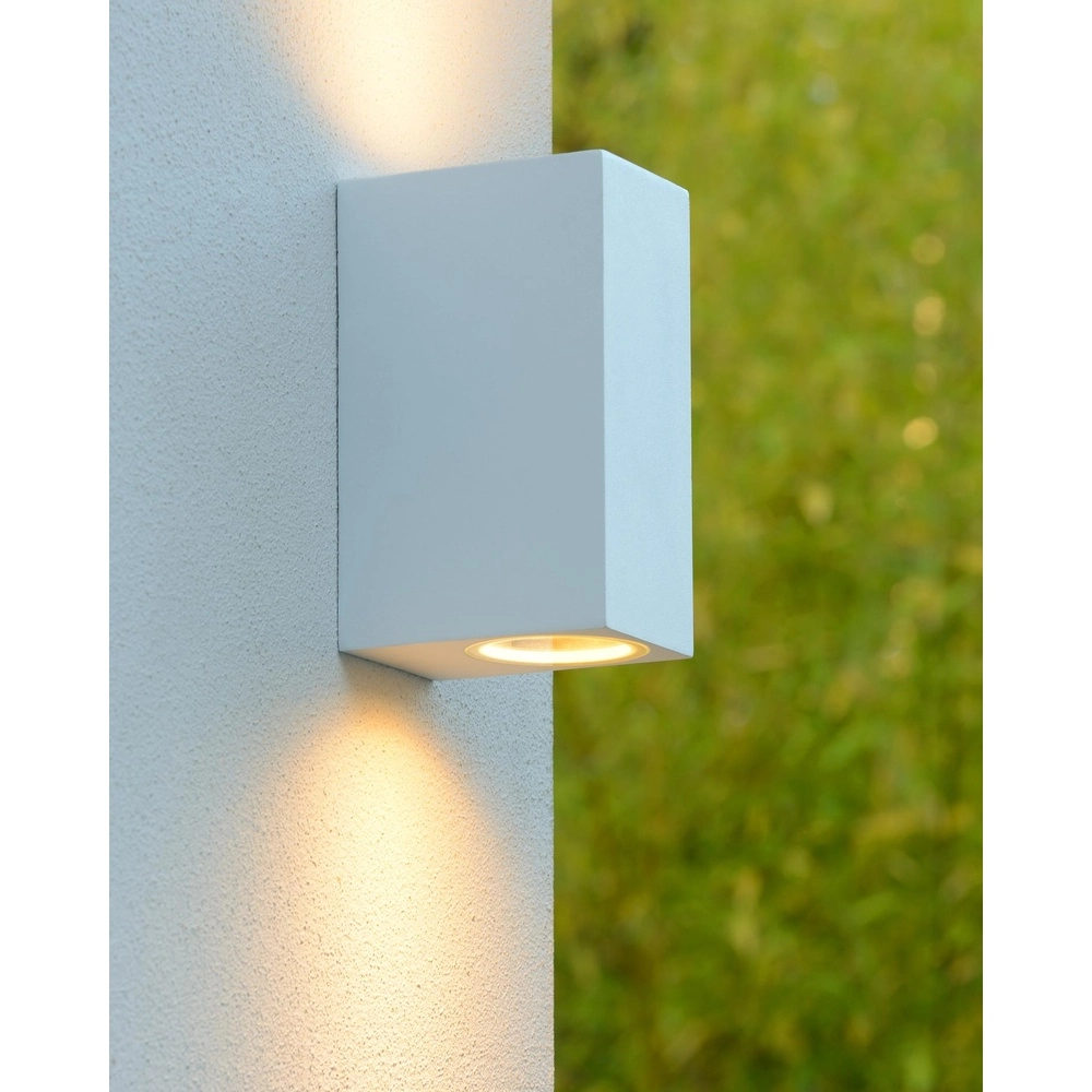 Emplacement mural de conception Zora-Led Blanc Haut & Descendant Lucide 5411212221032