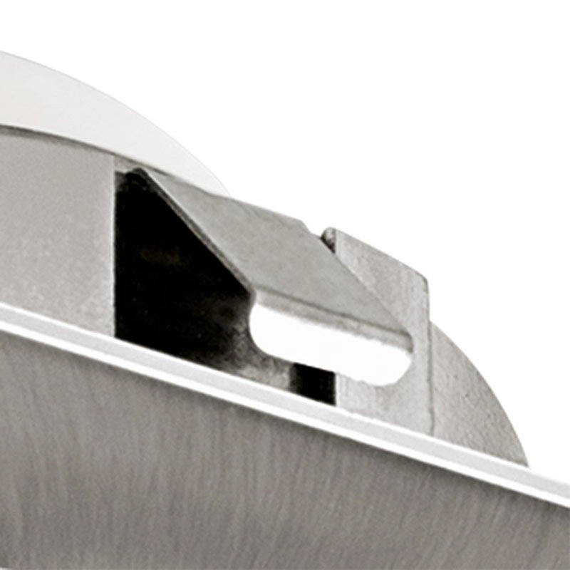 Spot de plafond LED Pineda Square 6w - 3000K - 8,4cm nickelé Eglo 9002759958435