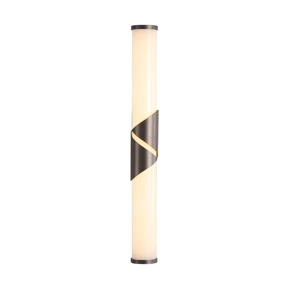 Lampe murale de salle de bain Wrap bronze 47 cm