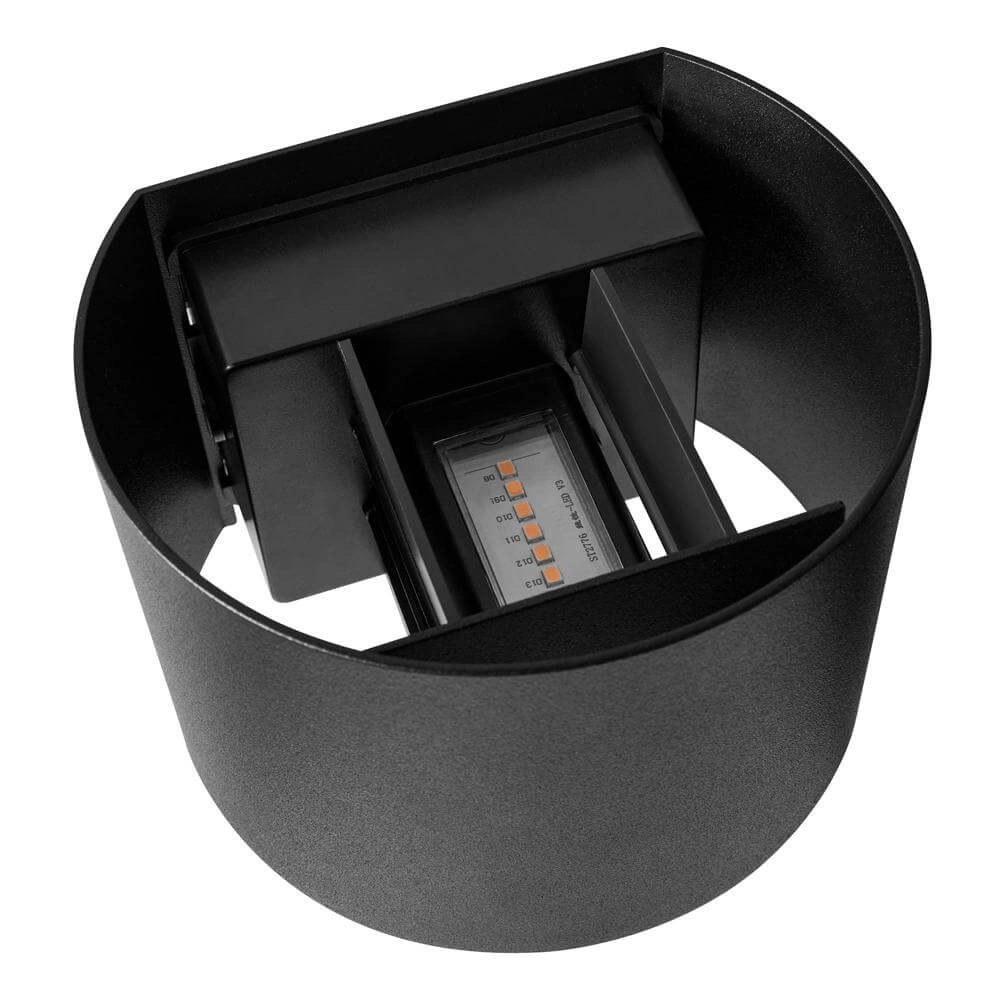 Spot rond en saillie Milda noir Nordlux 5704924017735