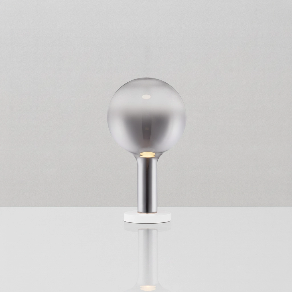 Lampe de table Nostos verre fumé