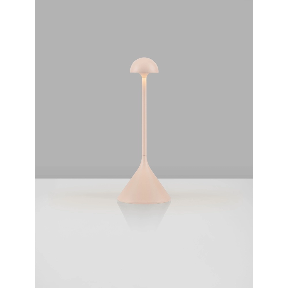 Lampe de table Dalt brun sable rechargeable par USB Lyora 5212017477064