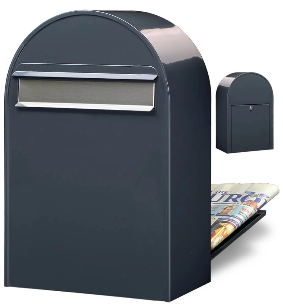 Boites aux lettres Classic B 7016 i Gris foncé Boites aux lettres Classic B 7016 i Gris foncé