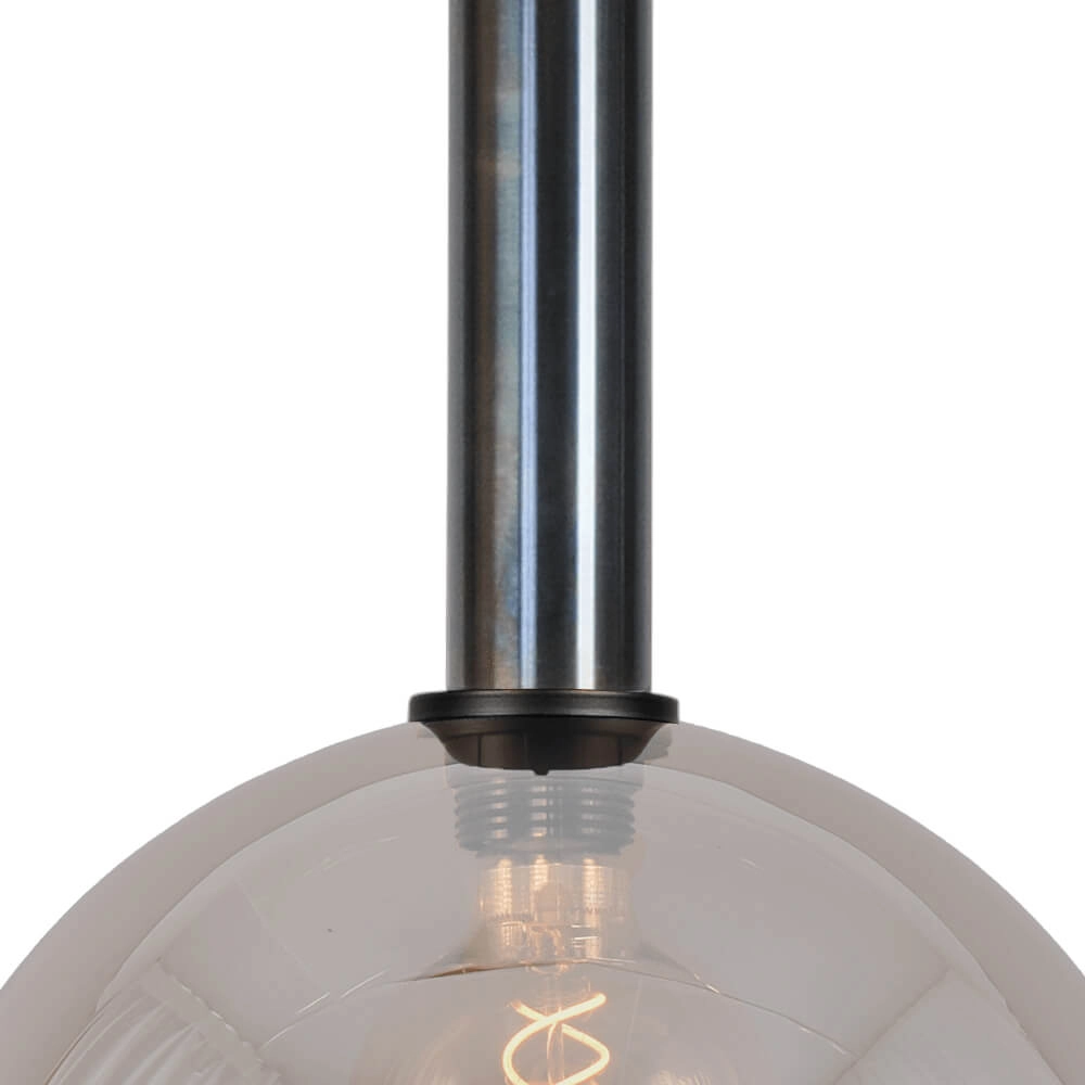 Lampe suspendue Ø 30cm Bella 2 Huile tachetée avec verre doré Masterlight 8718121334189