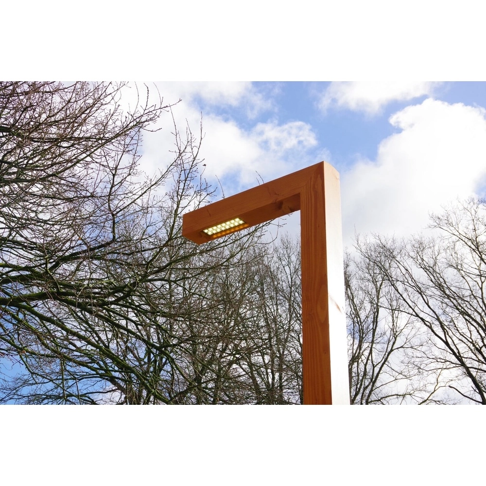 Lanterne en bois Angelo Accoya - 3M - 3000K Timberlab 8716803513525