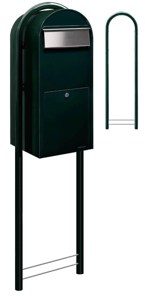 Boites aux lettres Jumbo 6064 i Vert noir Bobi 6417237026330