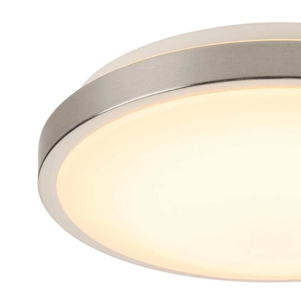 LED plafonnier Marona 30cm - gris métallisé 3000K SLV 4024163170727