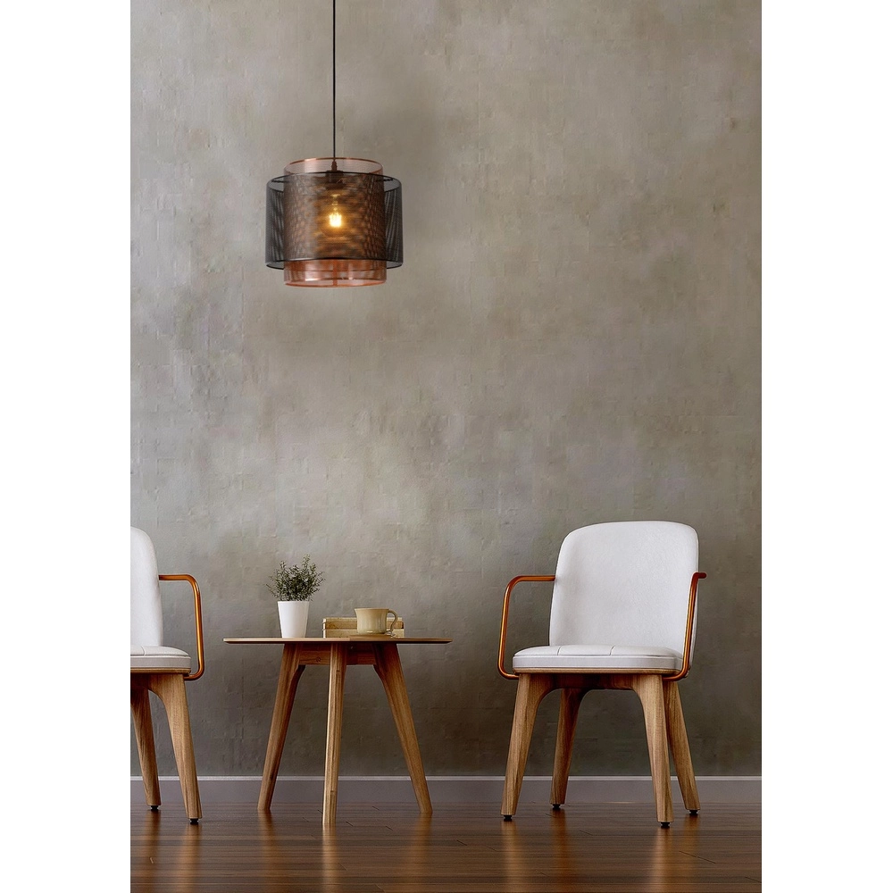 Lampe pendante de conception Orrin Noir