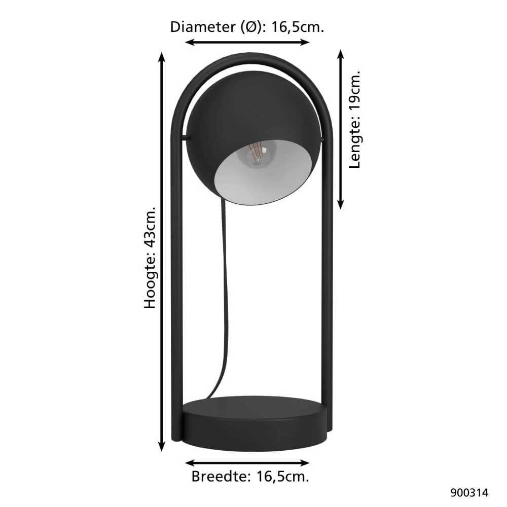 Lampe de bureau moderne Murnia Eglo 9008606235421