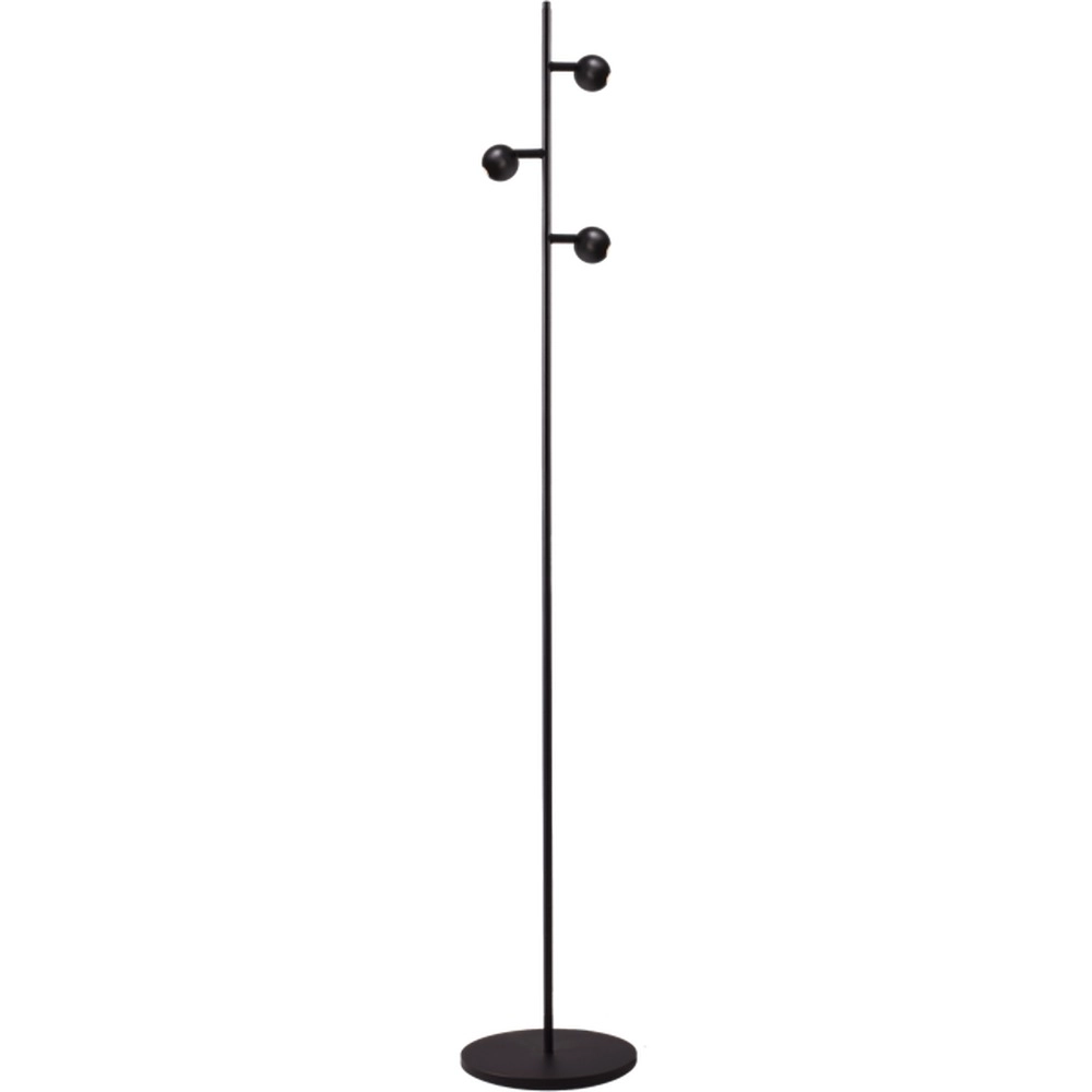 Lampe de pied à 3 lumières Talana Noir