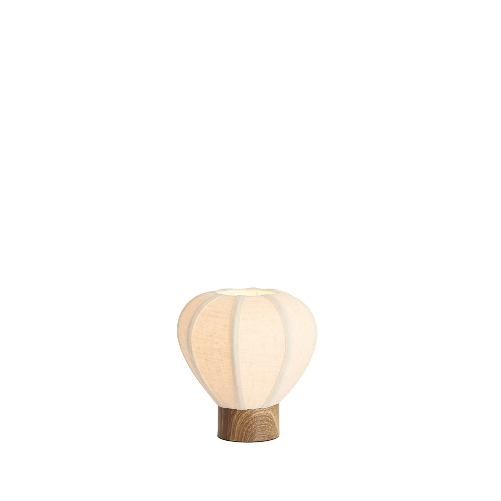 Lampe de table Kyzo Ø 23cm japandi white Light & Living 8717807843403