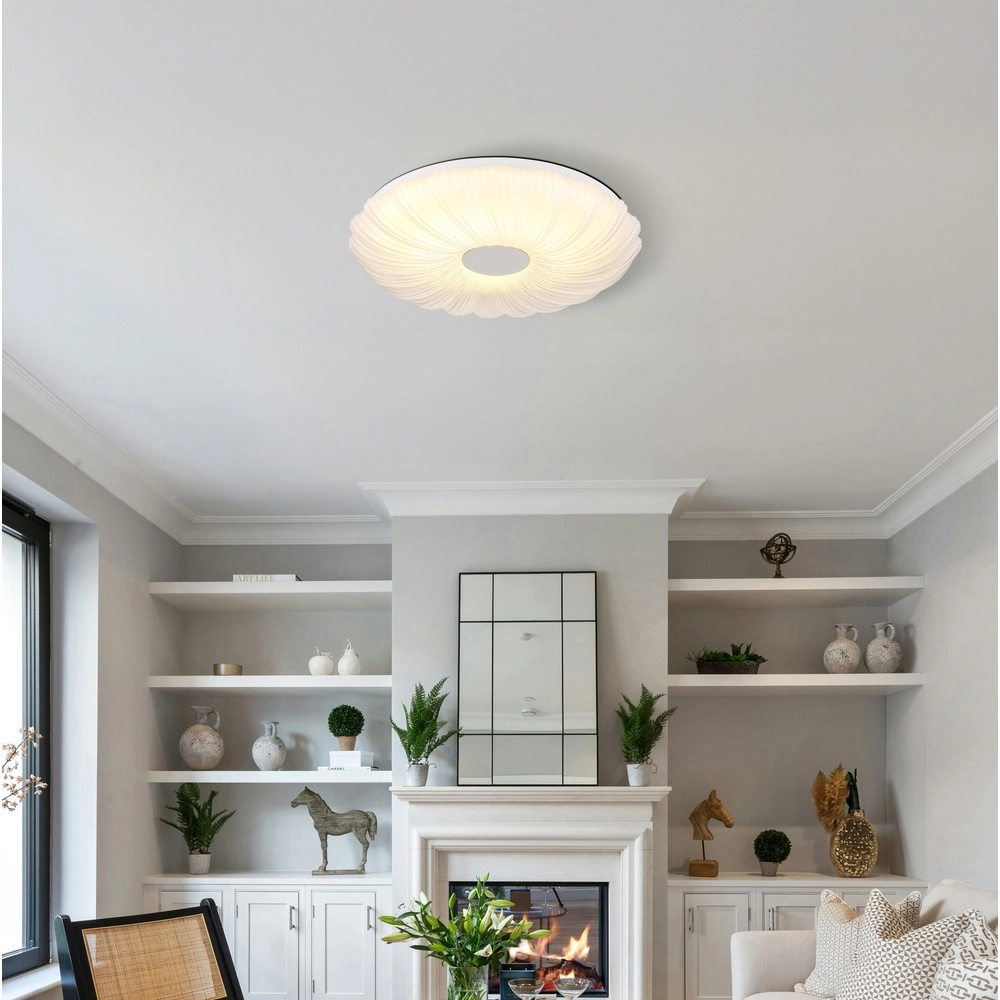Lampe de plafond Cavendish Blanc Globo 9007371533374