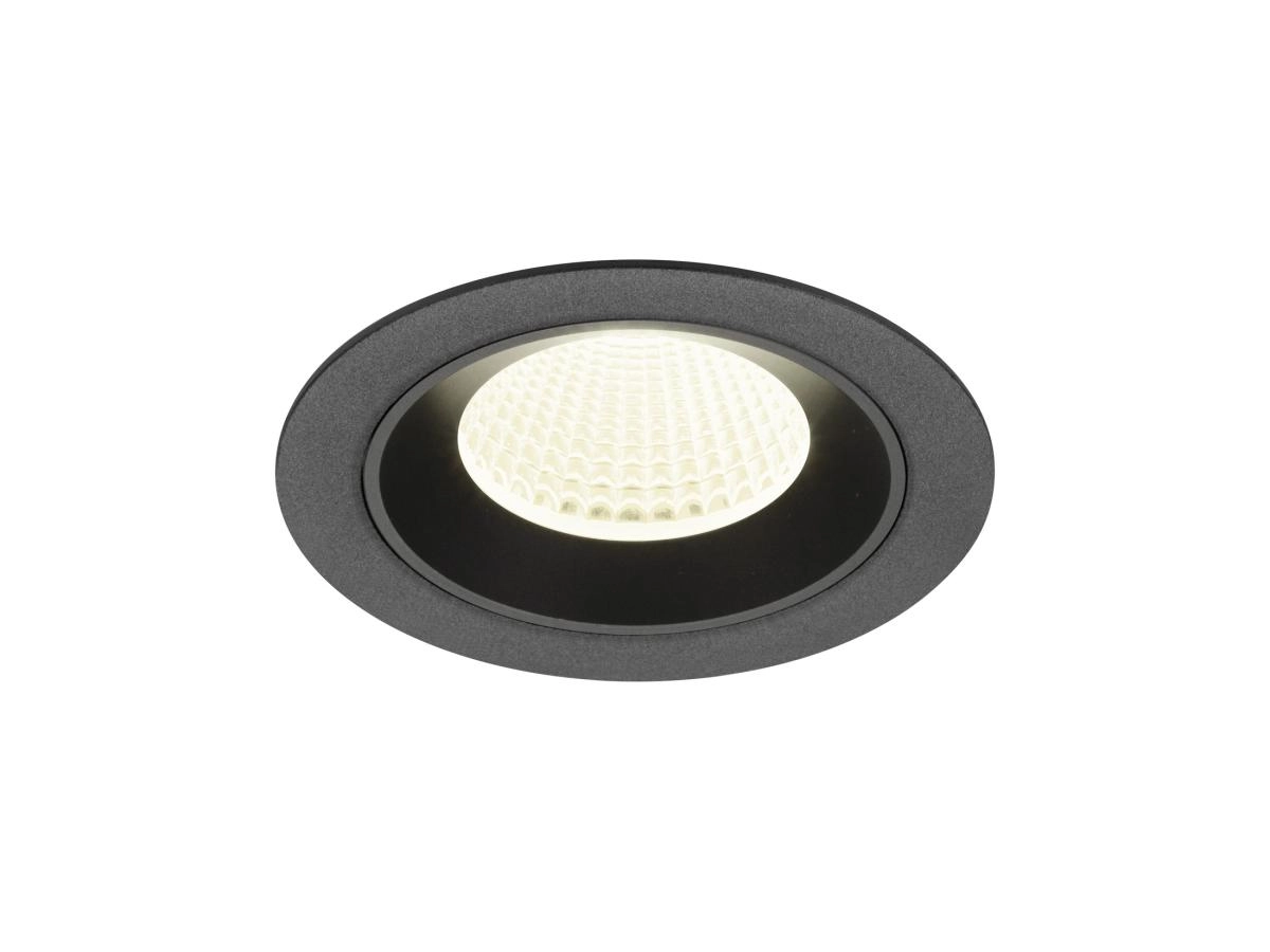 Spot encastré Numinos M noir 4000K - 40 deg