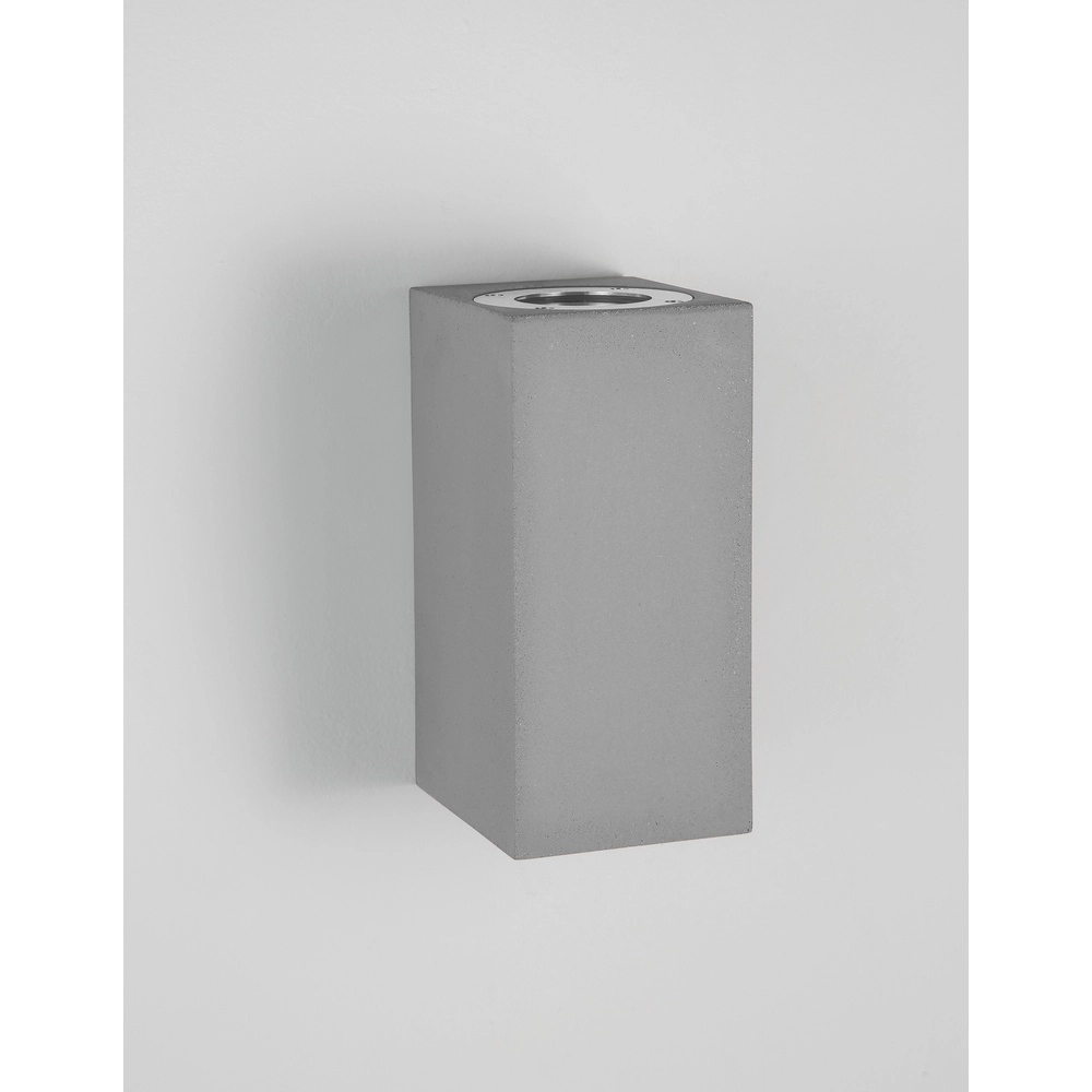 Spot carré Fuento gris béton 18cm Lyora 5212017426895