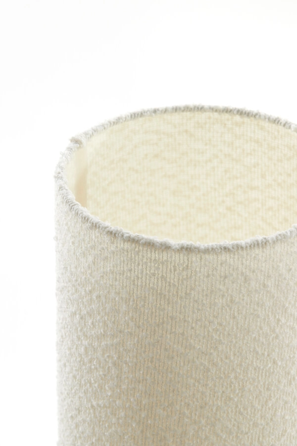 Lampe de table Teddy Micky crème légère Ø 20cm Light & Living 8717807712525