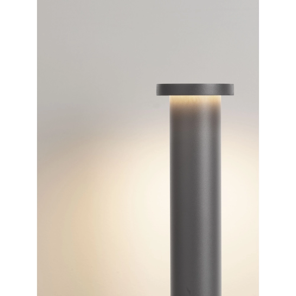 Éclairage de chemin moderne Bast gris foncé 65cm - 2700K Lyora 5212017497635
