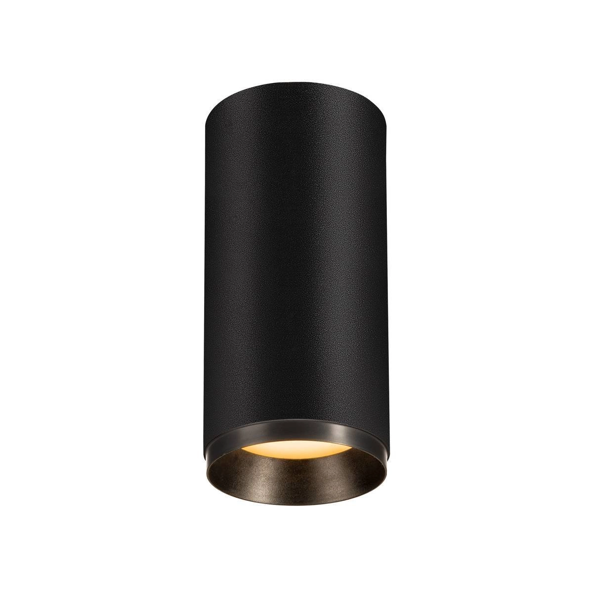 Spot de plafond LED Numinos 8,5 cm noir Spot de plafond LED Numinos 8,5 cm noir