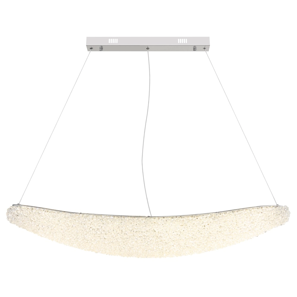 Lampe suspendue Kristalla Chrome Globo 9007371566785