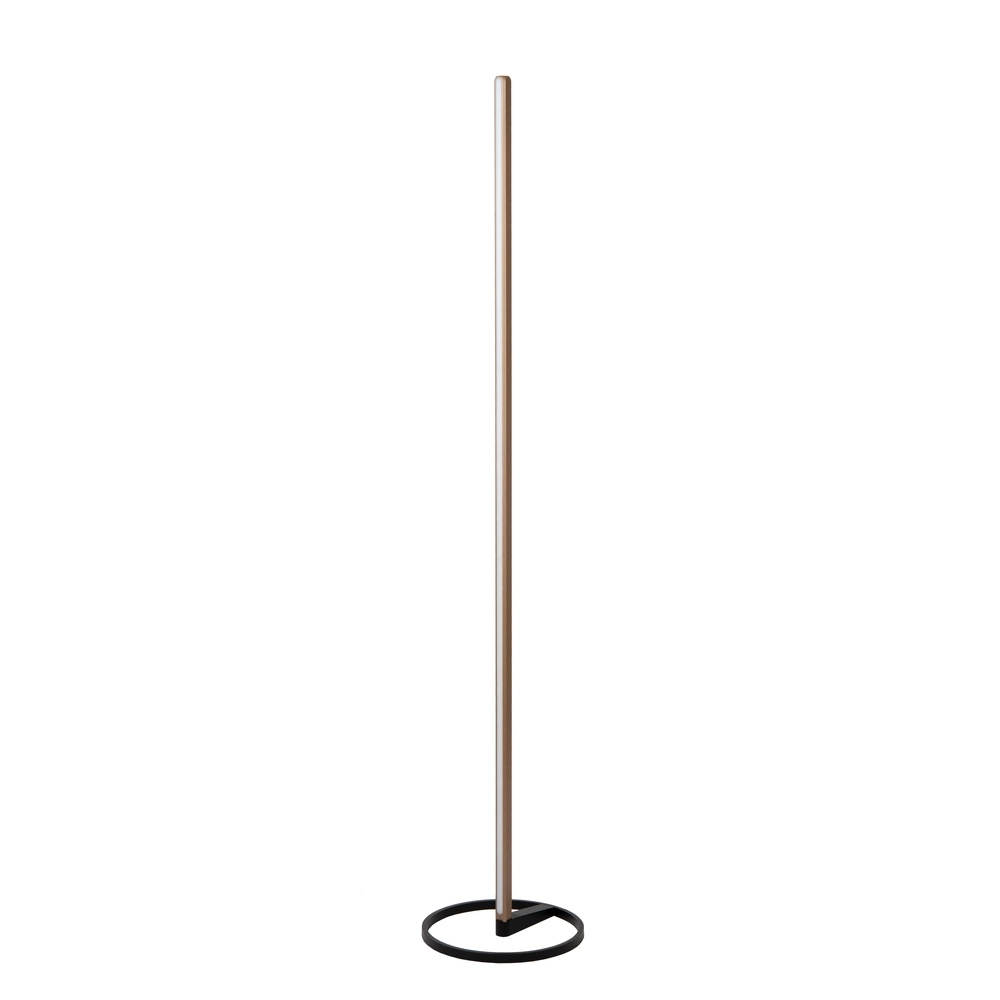 Lampe sur pied LED de 155 cm Braga Champagne Premium by Lucide 5411212234452