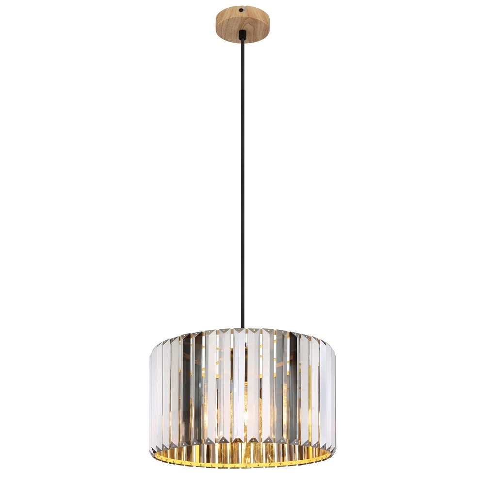 Lampe suspendue Run bois Ø 35cm