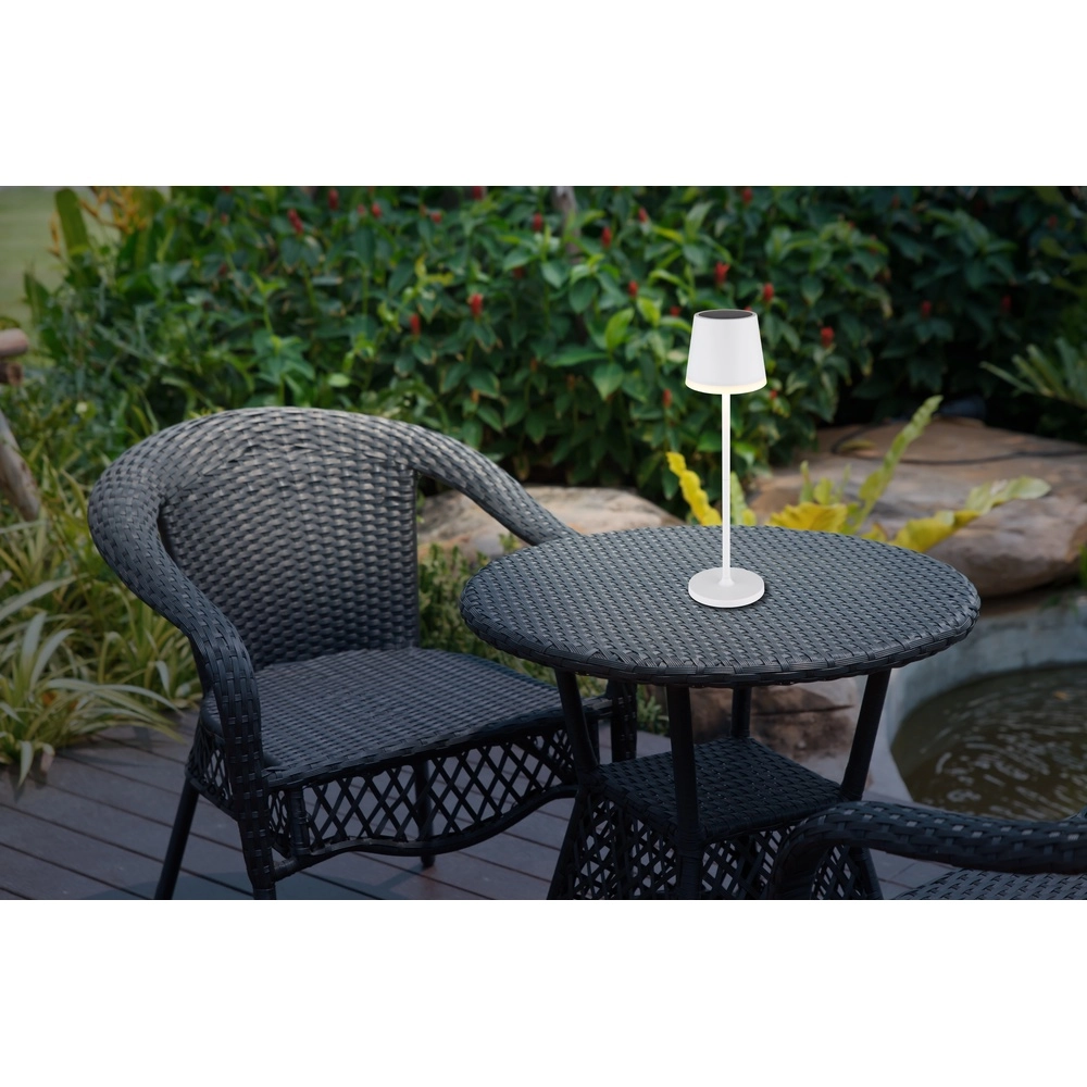 Lampe de table solaire Vannieso Blanc Globo 9007371449699