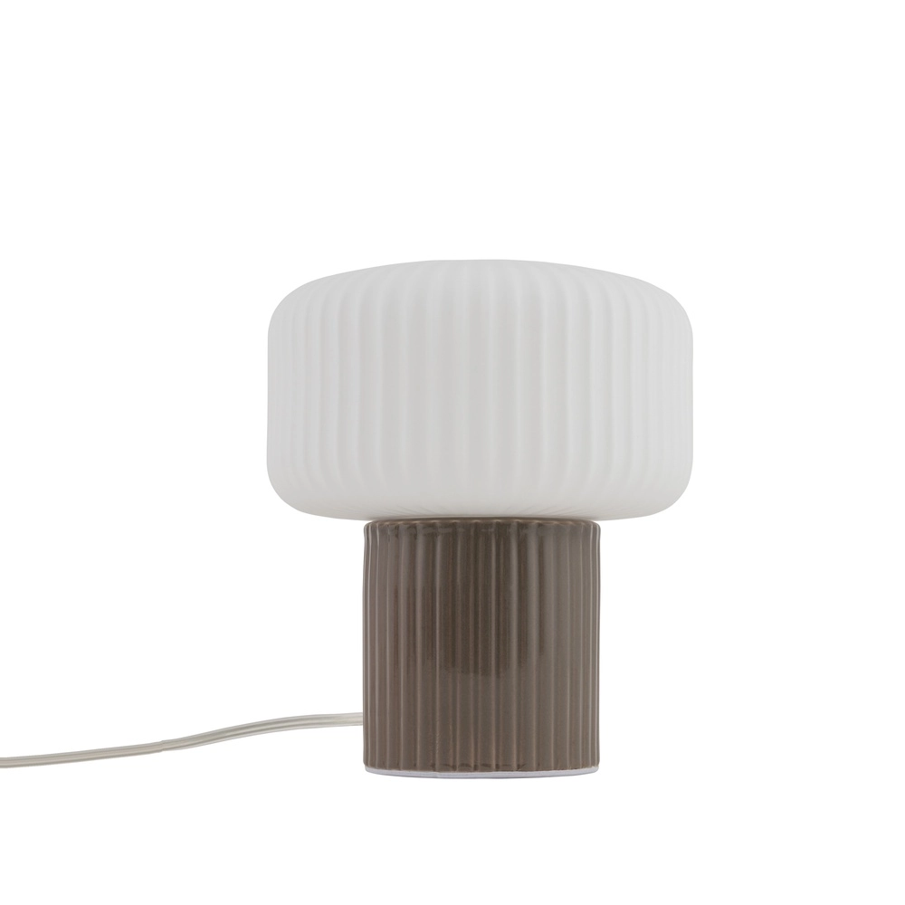 Lampe de table Tika brun Ø 16cm