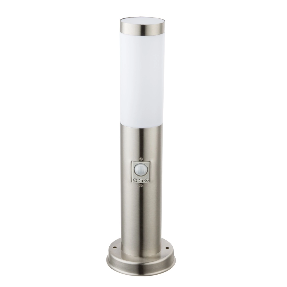 Lampe de jardin Boston Led Acier inoxydable avec blanc et capteur Globo 9007371311972