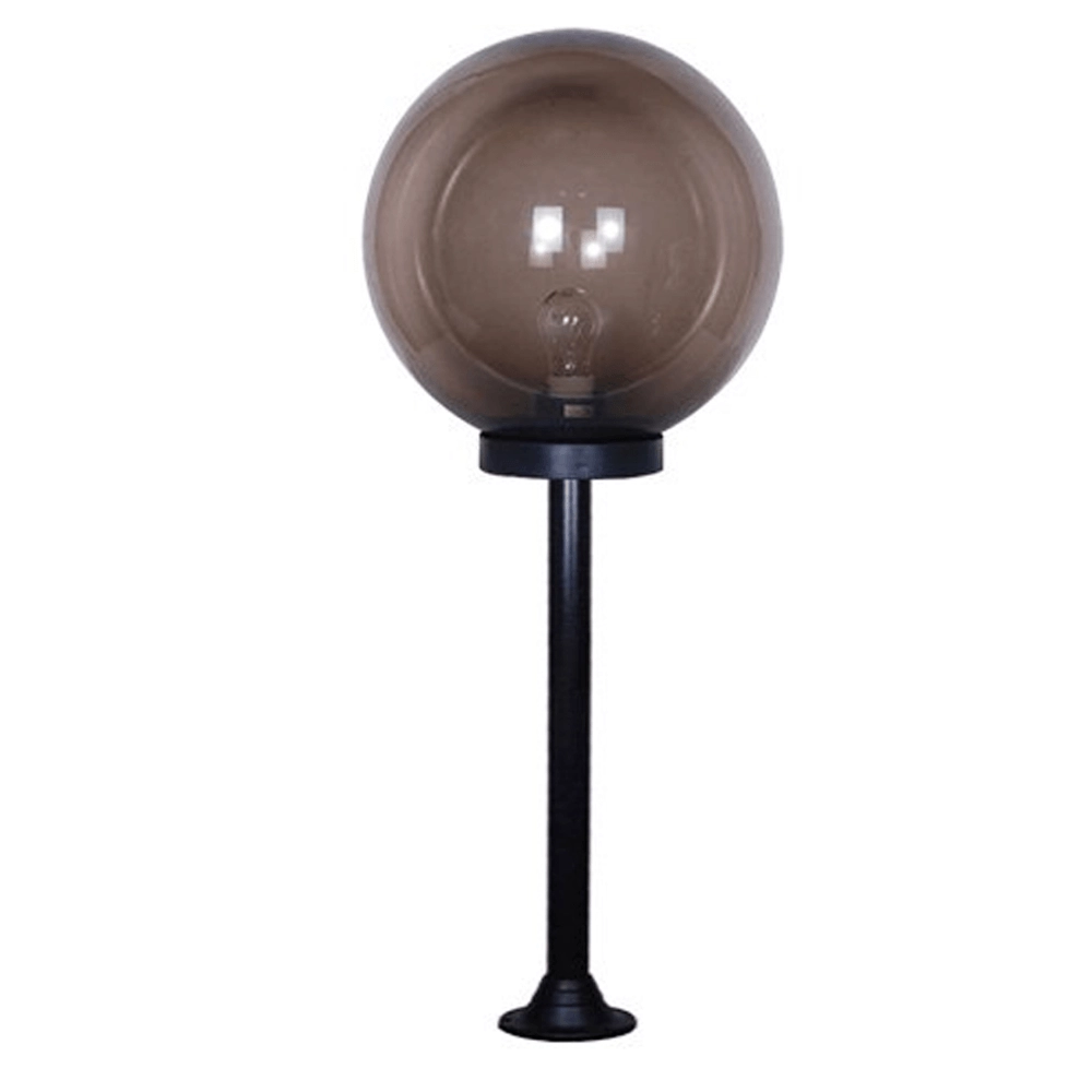 Lampe de jardin Globe Bolano 241cm. fumée debout Lampe de jardin Globe Bolano 241cm. fumée debout