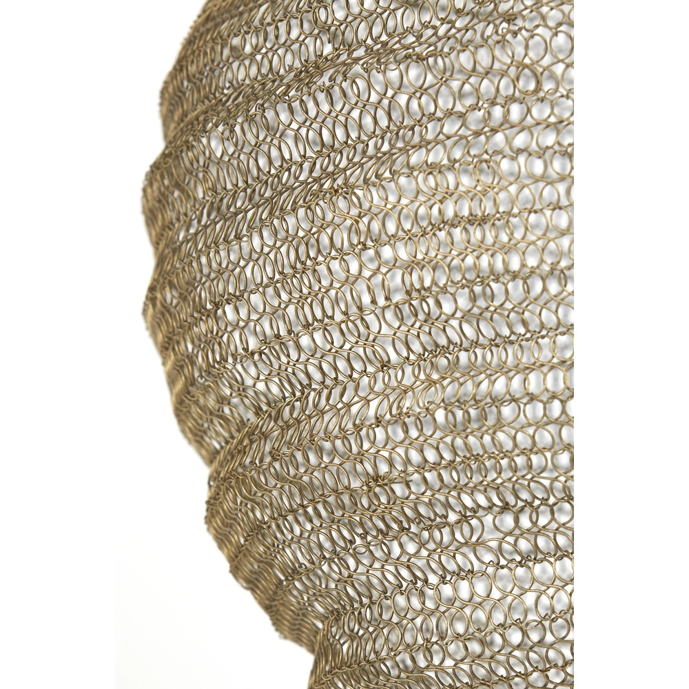 Lampe pendante en maille Nina Ø 38 cm - bronze ancien Light & Living 8717807175344
