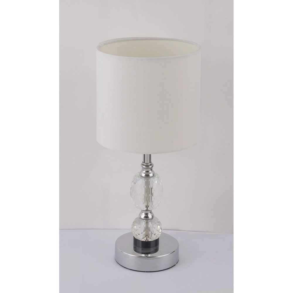 Lampe de table classique Bronn Chrome 47cm Globo 9007371382361