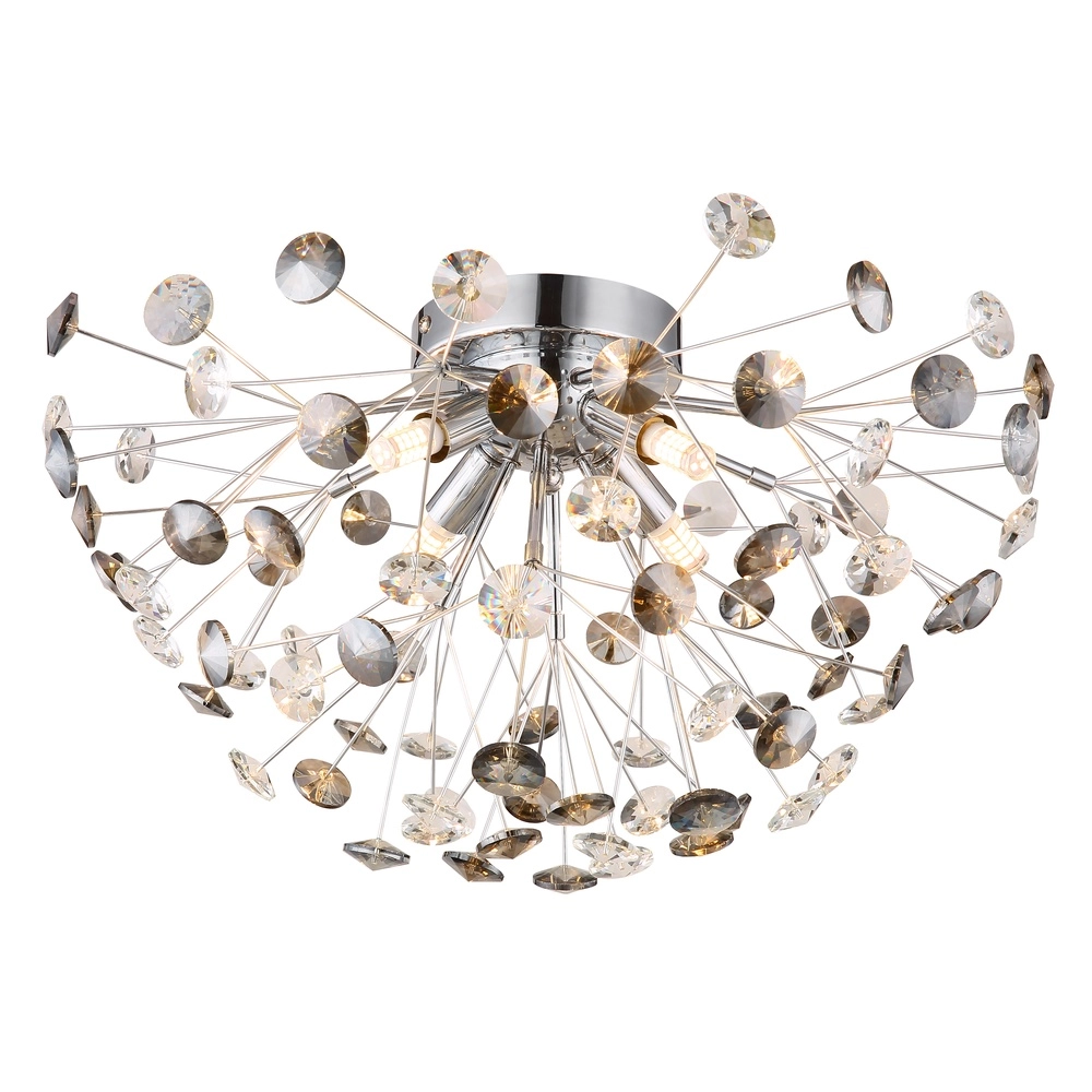Lampe de plafond Katrina chrome Ø 45cm