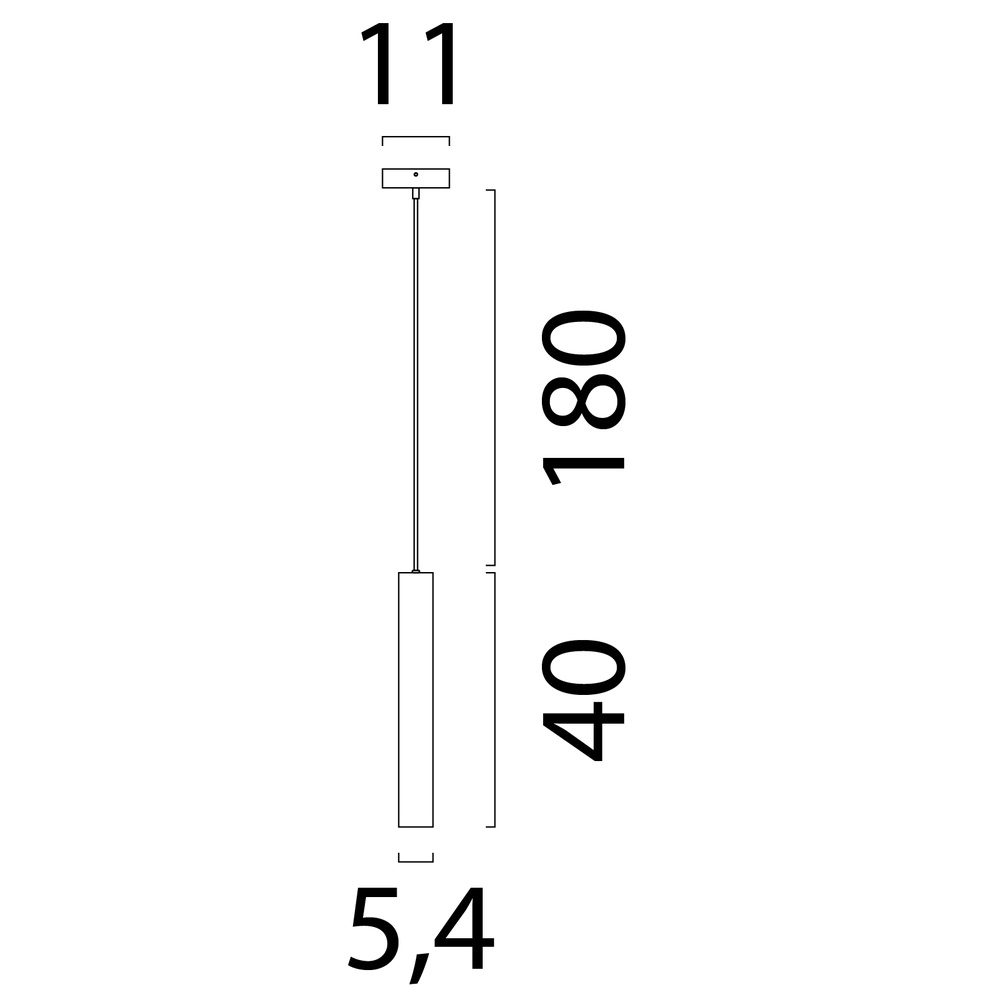 Suspension de 40 cm Run Sable Masterlight 8718121374833