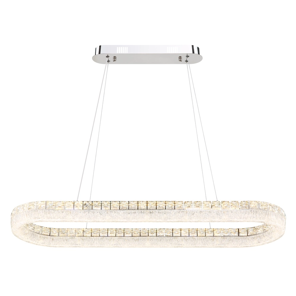 Lampe suspendue Laurel Chrome ovale Globo 9007371572779
