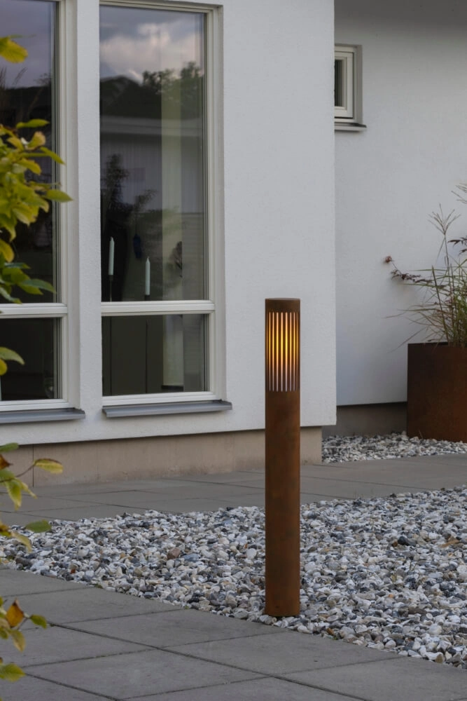 Concevoir l’éclairage des chemins Pistoia Brun rouille KonstSmide 7318303589720