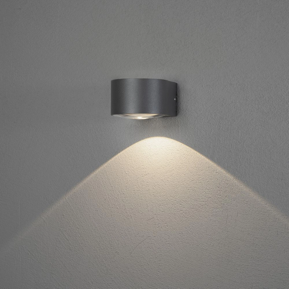 Downlight élégant Gela anthracite