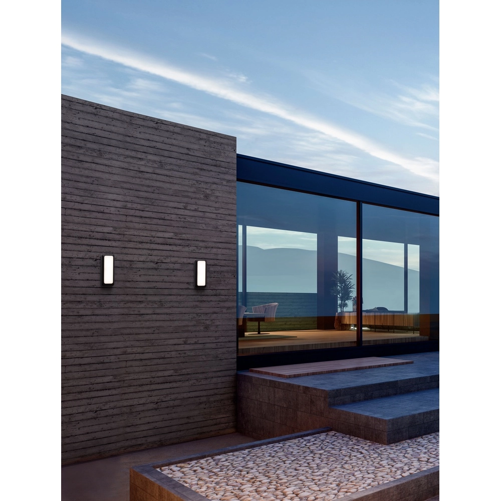 Applique murale Appia rectangle anthracite Lyora 5212017449603