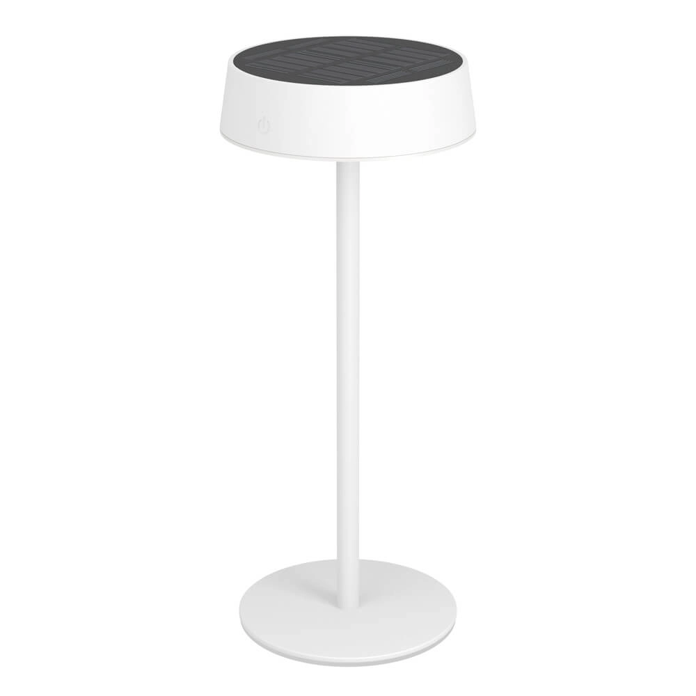 Lampe de table élégante Simeri Blanc hybride Lampe de table élégante Simeri Blanc hybride