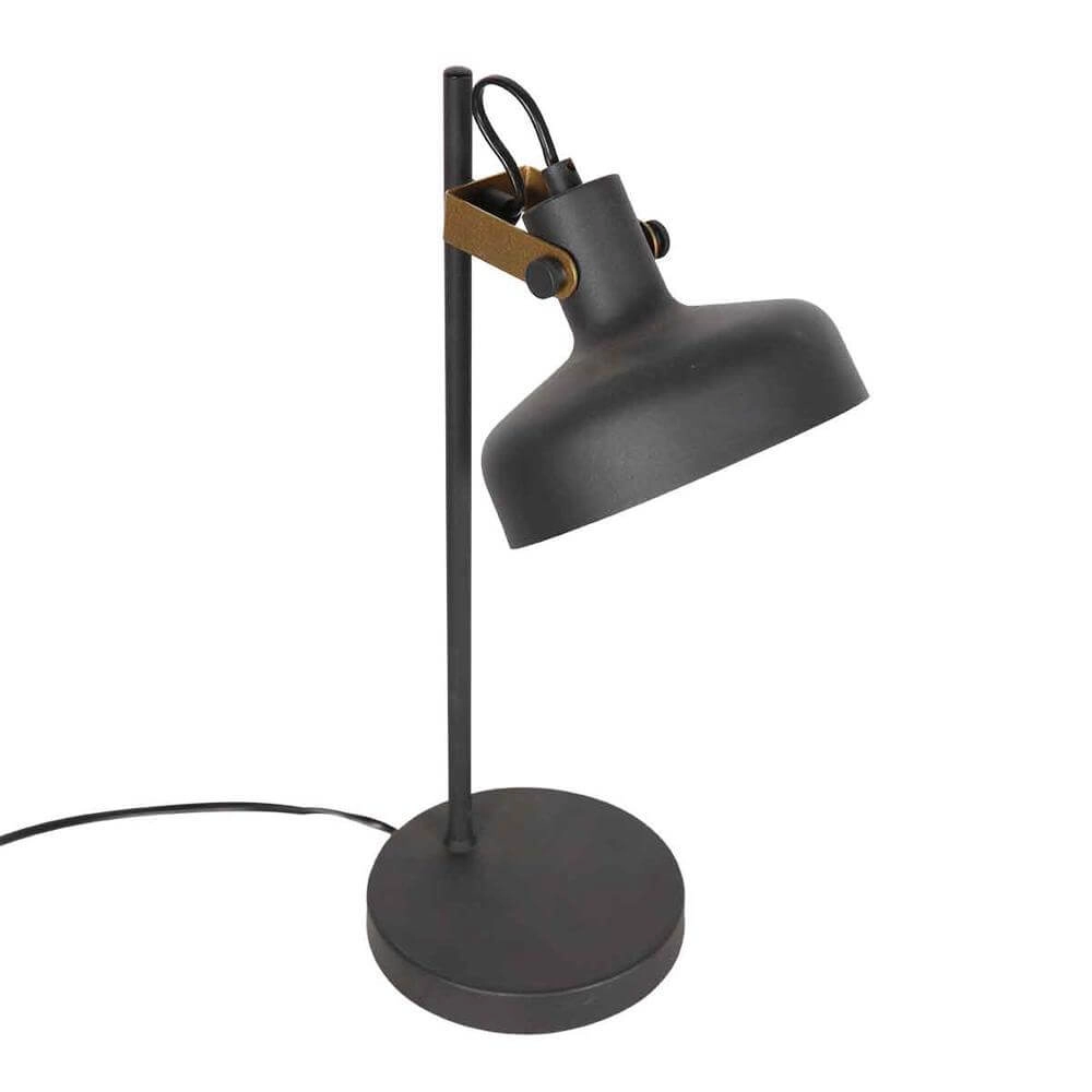Lampe de table Prato noir avec or Steinhauer 8712746176391