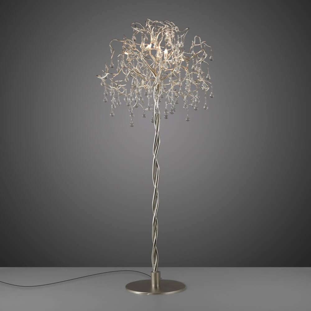 Lustre sur pied Icicle métal Paul Neuhaus 4012248332948