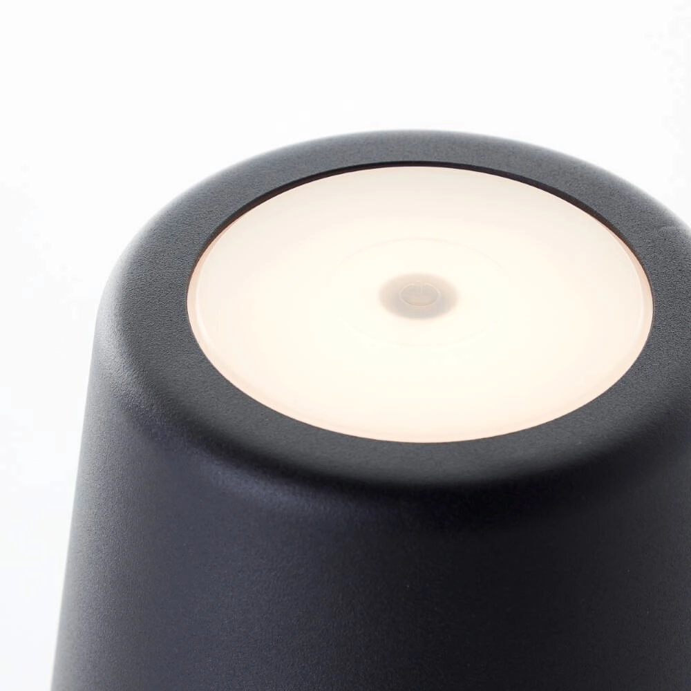 Lampe de table Kaami noir Brilliant 4004353428203