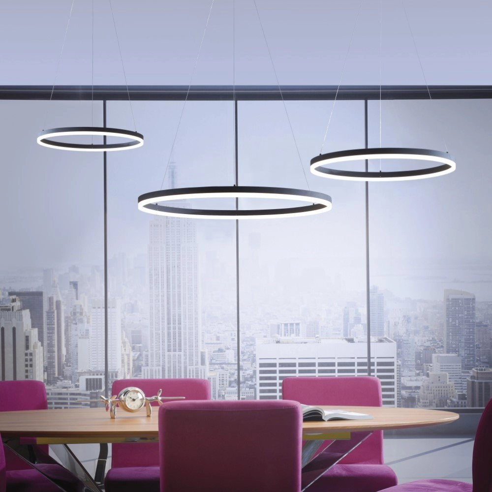 Lampe à suspension design Titus Ø 80 cm Paul Neuhaus 4012248305164