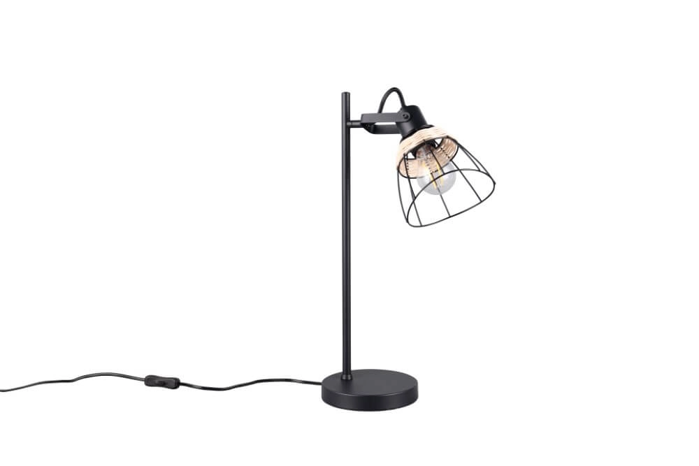 Lampe de table noire Jerome concevoir Trio 4017807637724