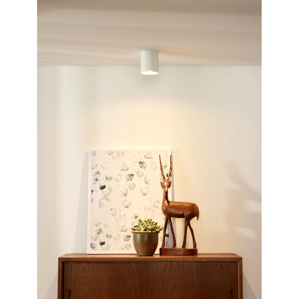 Projecteur de plafond Bodi Ø 8 cm blanc Lucide 5411212091543