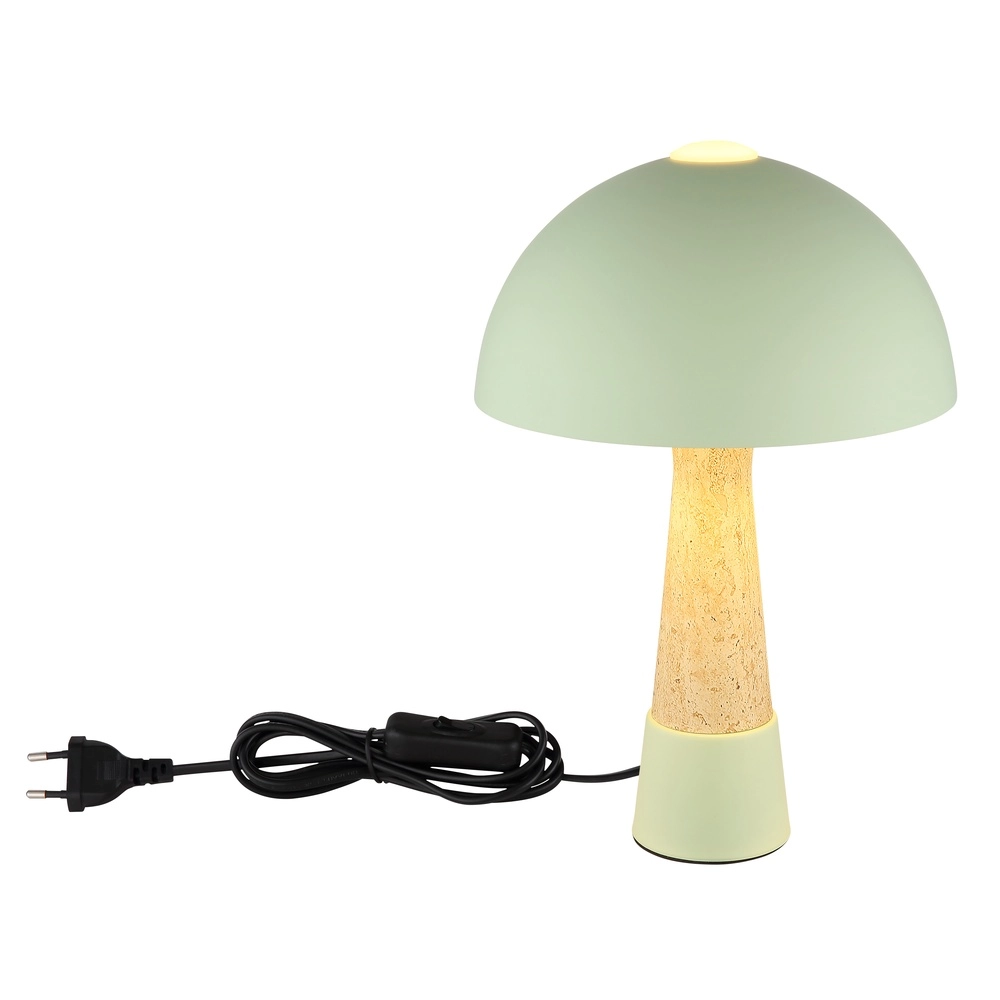 Lampe de table unique Paulin Vert Globo 9007371575695