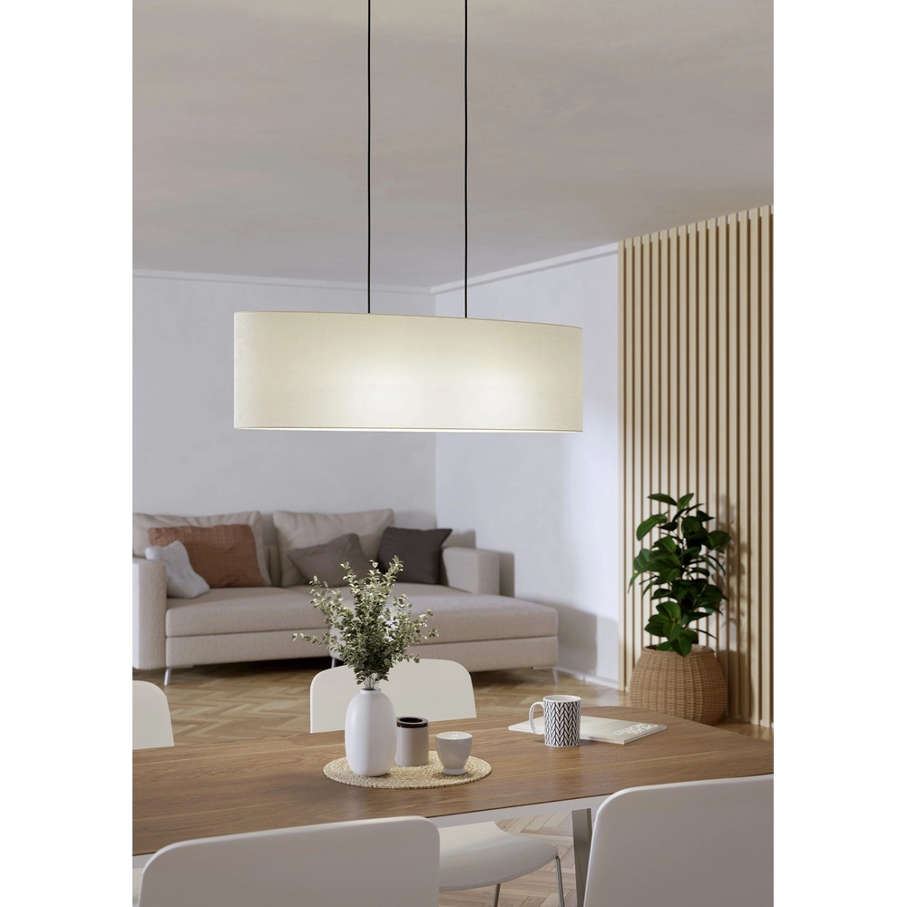 Lampe pendante de salle à manger Febres 78 cm - sable Eglo 9008606312771